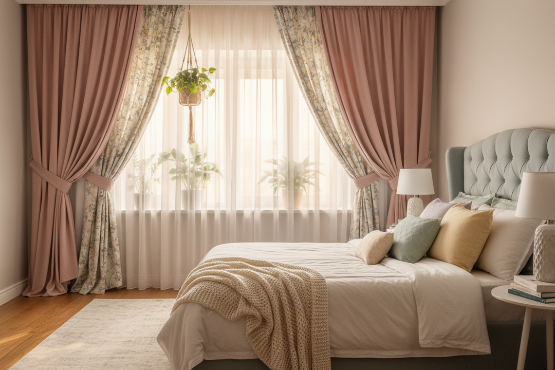 Fon Perde ve Tül Kombinasyonu: Katmanlı Dekorasyonun Sırrı