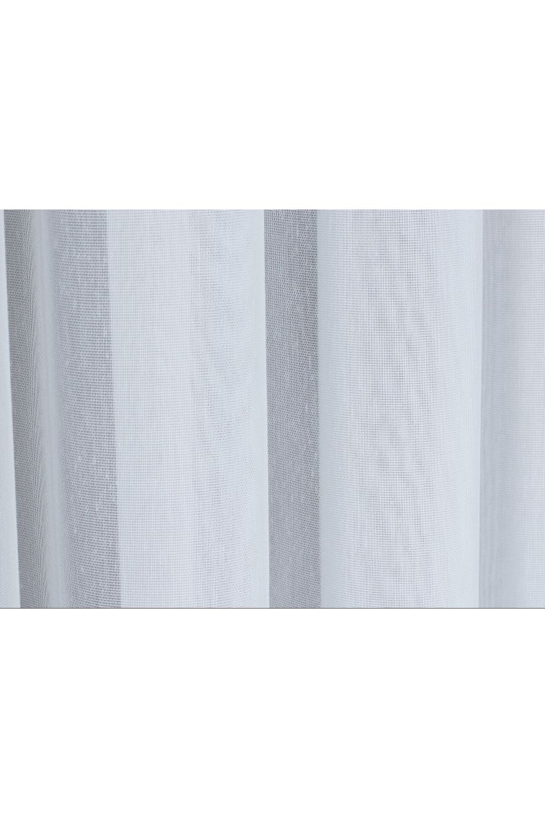 Ekru Doğal Natural Görünümlü Ütü Istemez 1/2,5 Pileli Tül Perde Premium Kalite Istanbul — Ekru