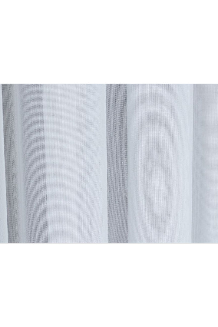 Ekru Doğal Natural Görünümlü Ütü Istemez 1/2,5 Pileli Tül Perde Premium Kalite Istanbul — Ekru