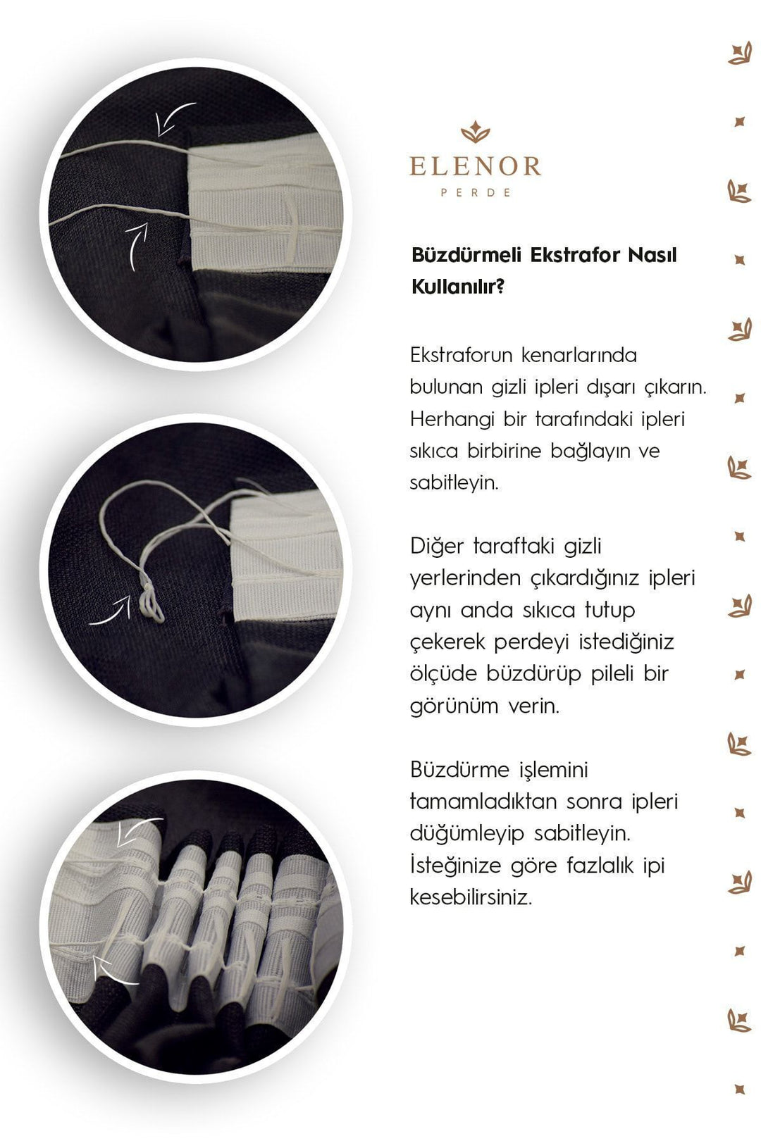 Ütü istemeyen Kırışmaz Salon,Antre,Mutfak,Çocuk Odası 1/2 Pile MAVİ Perde EMMA — EMMA Pembe