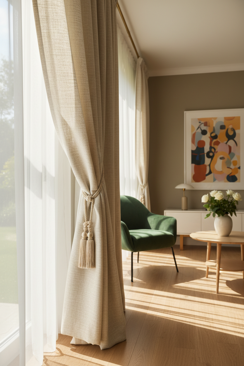 Salon Perdesi - Dikey